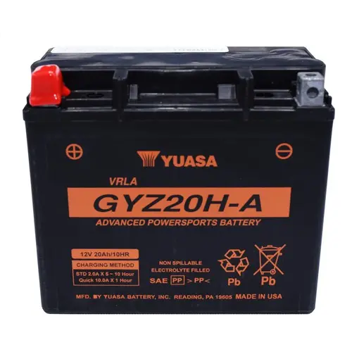 Yuasa Gyz20h-A Oem Battery- Honda Talon 1