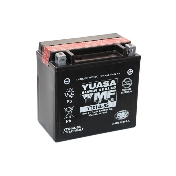 Yuasa Ytx14-Bs Oem Battery- Honda Pioneer 1000 1