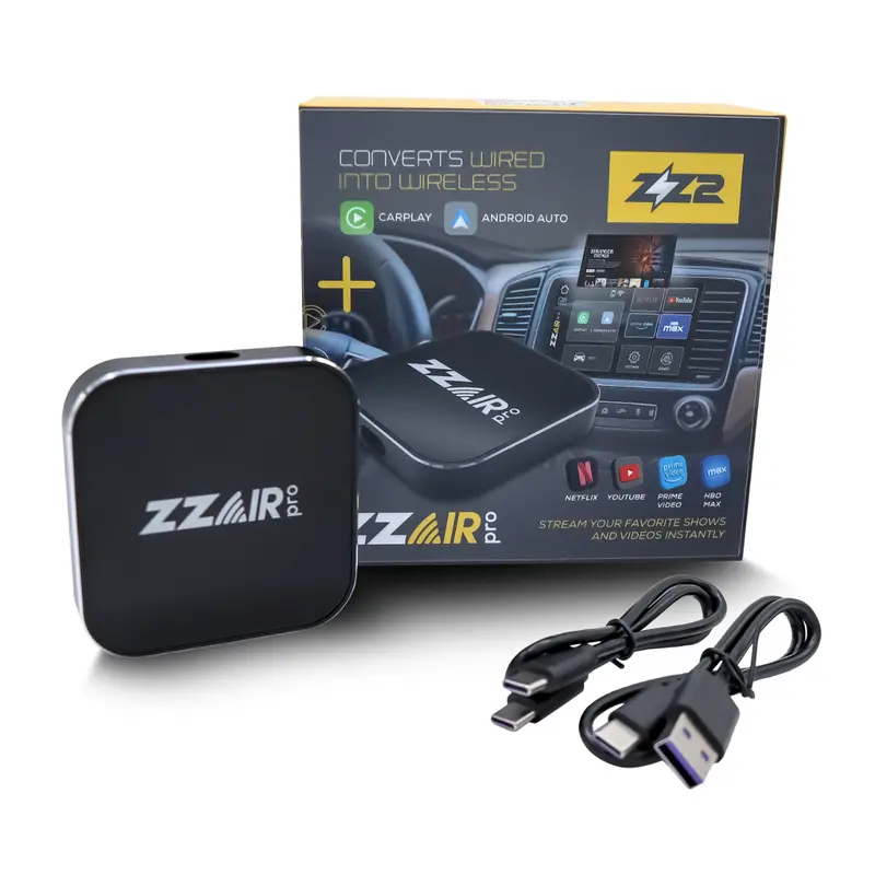 Zzair - Pro2 Wireless Carplay / Android Auto Adapter | Universal Fitment 1