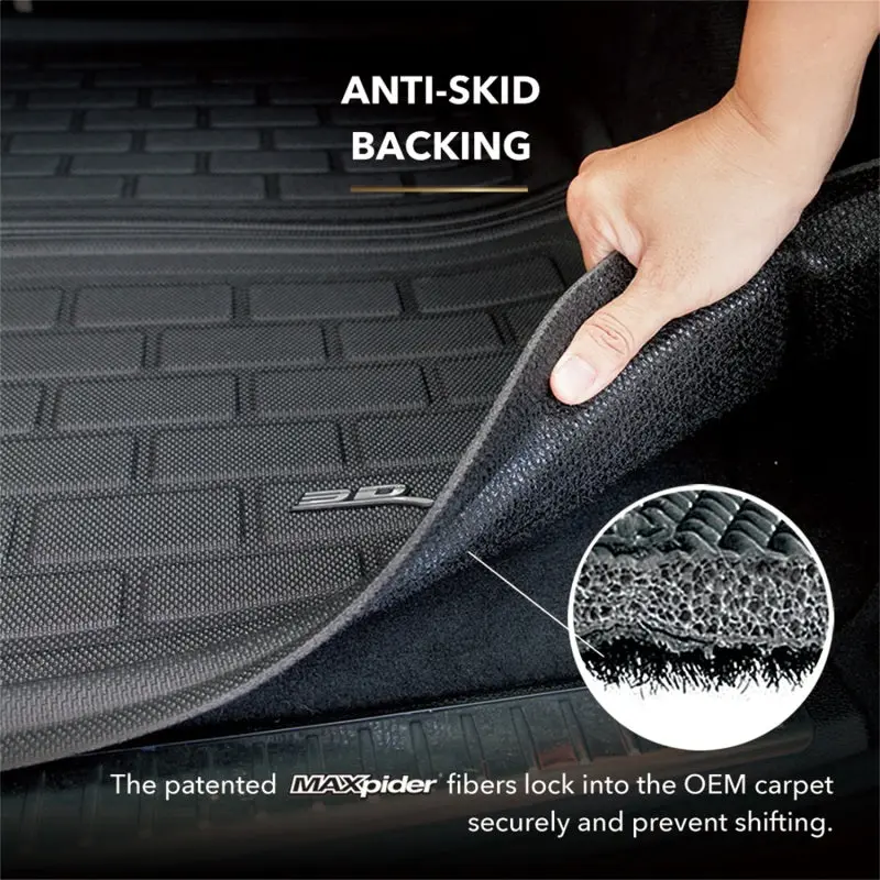 3D Maxpider Foldable Cargo Liner For Acura Mdx – Kagu Black (2022–2024) 1