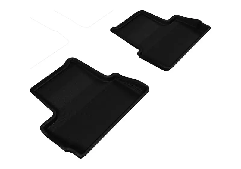 3D Maxpider Kagu Second-Row Floor Mats For 2012–2017 Buick Verano – Black 1