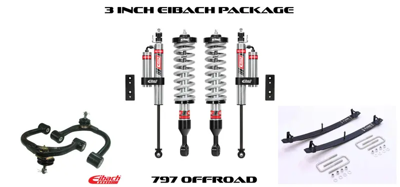 797Or Eibach 3" Lift Package For 2016–2023 Toyota Tacoma 1