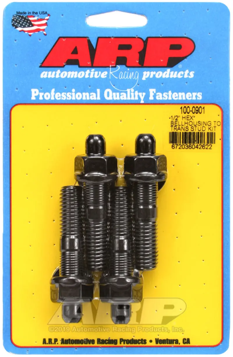 Arp 1/2-Inch Hex Bellhousing-To-Transmission Stud Kit 1