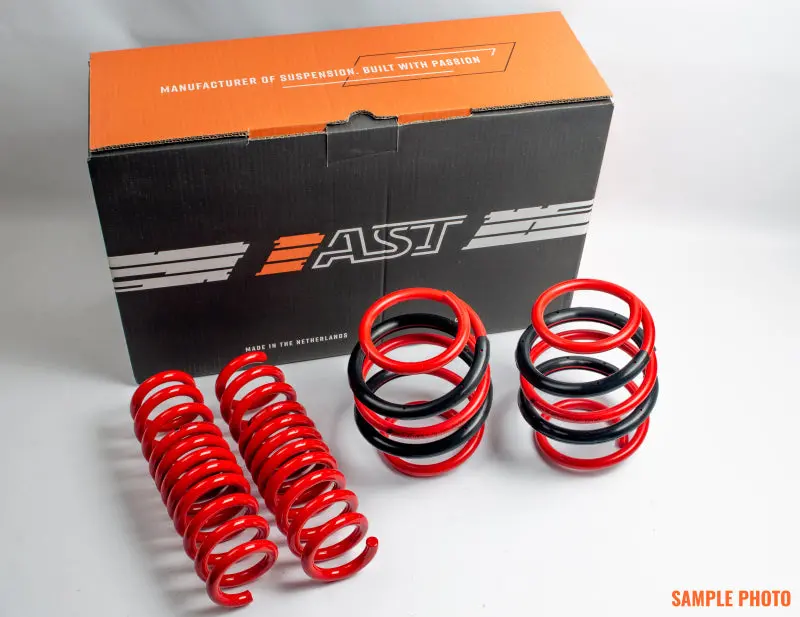 Ast Lowering Springs For 2007.02–2014.06 Mercedes-Benz C-Class – 25Mm Front And Rear Reduction 1