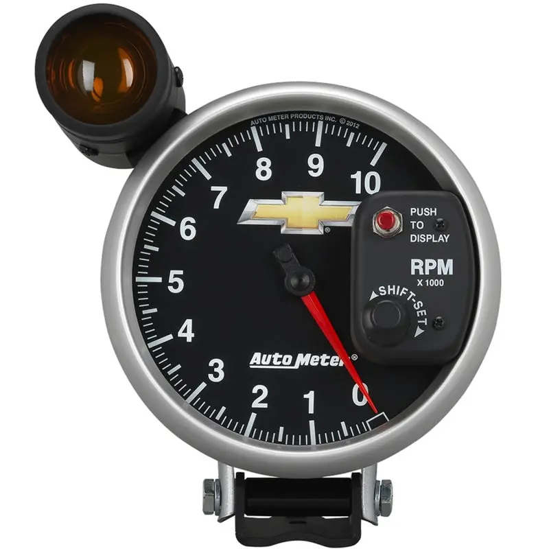 Autometer 5-Inch Tachometer With Shift Light For Copo Camaro – 0–10,000 Rpm 1