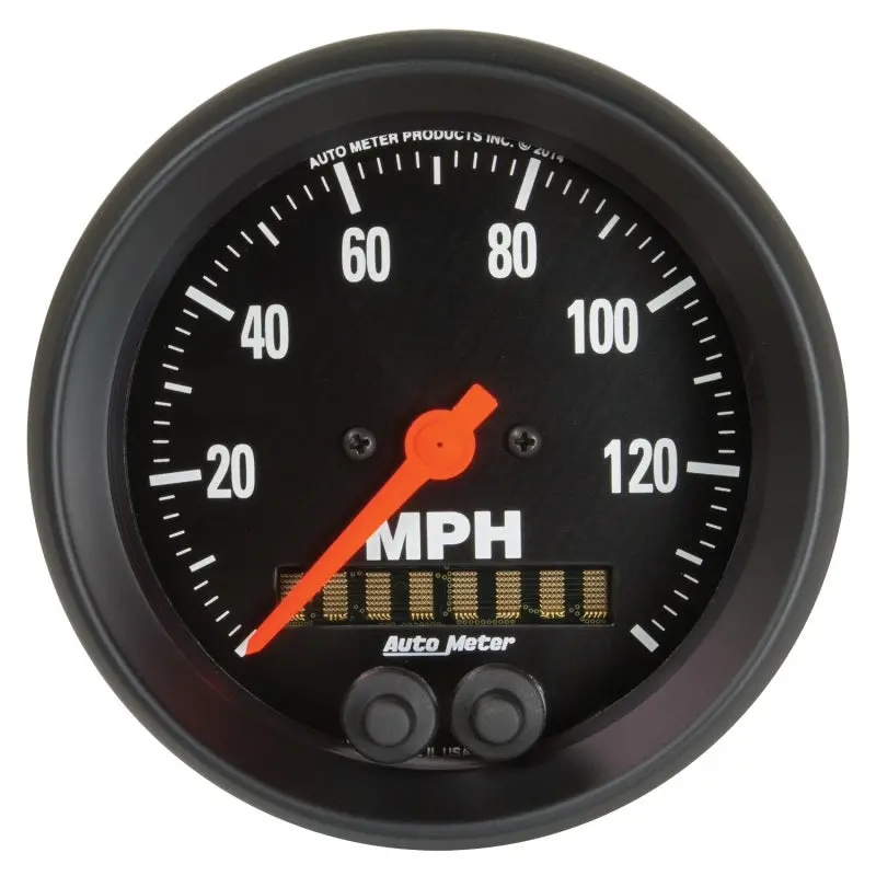 Autometer Z-Series Gps Speedometer – 3-3/8" In-Dash, 0–140 Mph Full-Sweep Display 1