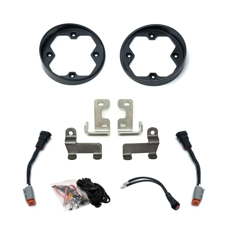 Baja Designs Squadron 2.0 Fog Pocket Kit – Bracket-Only, No Lights, Fits 2012–2023 Toyota Tacoma & 4Runner, 2014–2021 Tundra 1