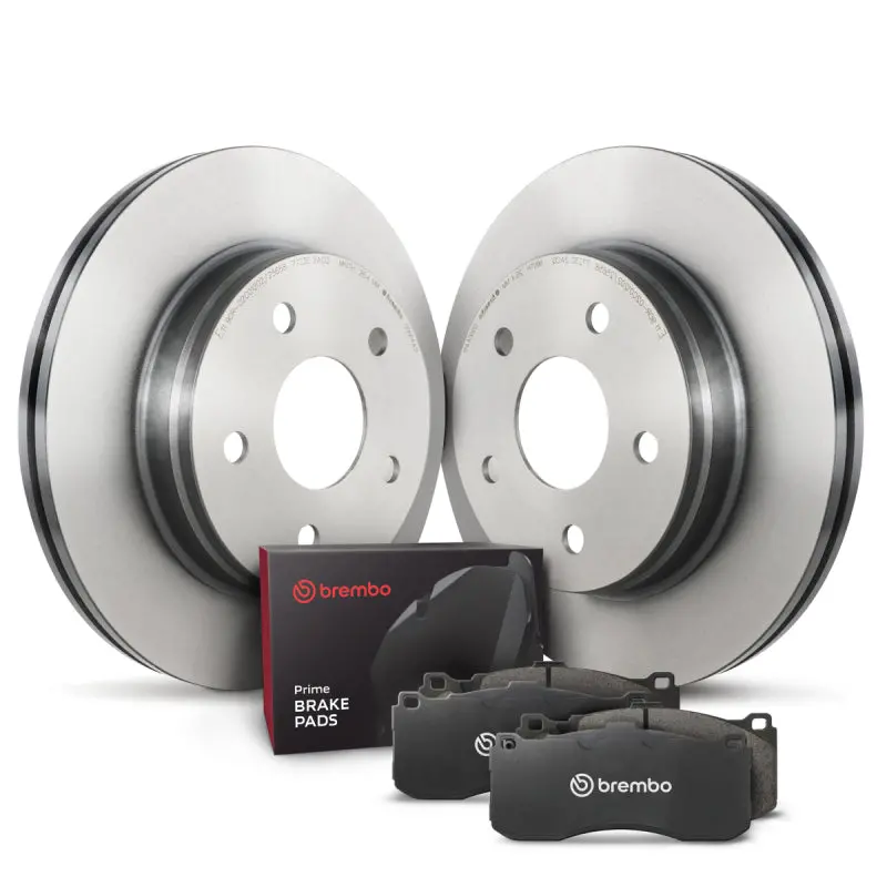 Brembo Front Brake Kit For 2016–2020 Jaguar Xf & 2017–2020 Xe – Oe-Spec Discs 1