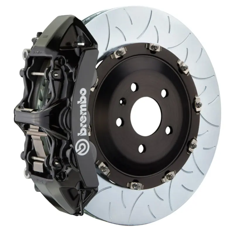 Brembo Gt Big Brake Kit – Front, 2001–2004 Lamborghini Murcielago L147, 6-Piston Calipers, 405×34Mm Two-Piece Slotted Rotors, Type-3 Black Finish 1