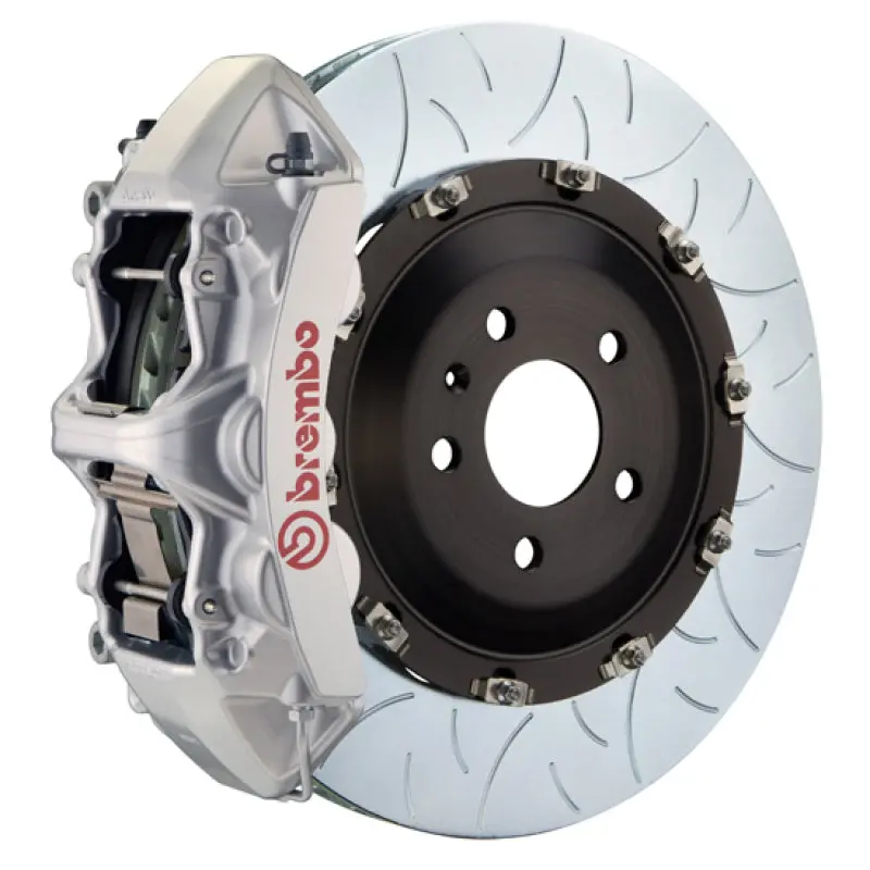 Brembo Gt Big Brake Kit – Front, 6-Piston Calipers With 405X34Mm Two-Piece Slotted Rotors For 2006–2010 Bmw M5/M6 1