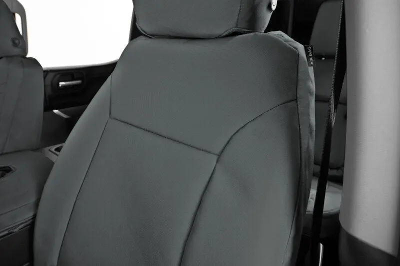 Covercraft Endura Precisionfit Front Row Seat Covers For 2022–2024 Nissan Frontier – Charcoal 1