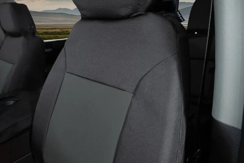 Covercraft Endura Precisionfit Third-Row Seat Covers For 2020–2024 Toyota Highlander – Black/Charcoal 1