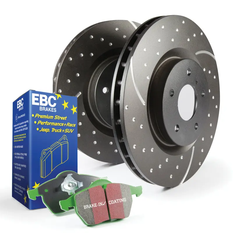 Ebc Greenstuff Brake Kit – S10 Series With Gd Rotors 1
