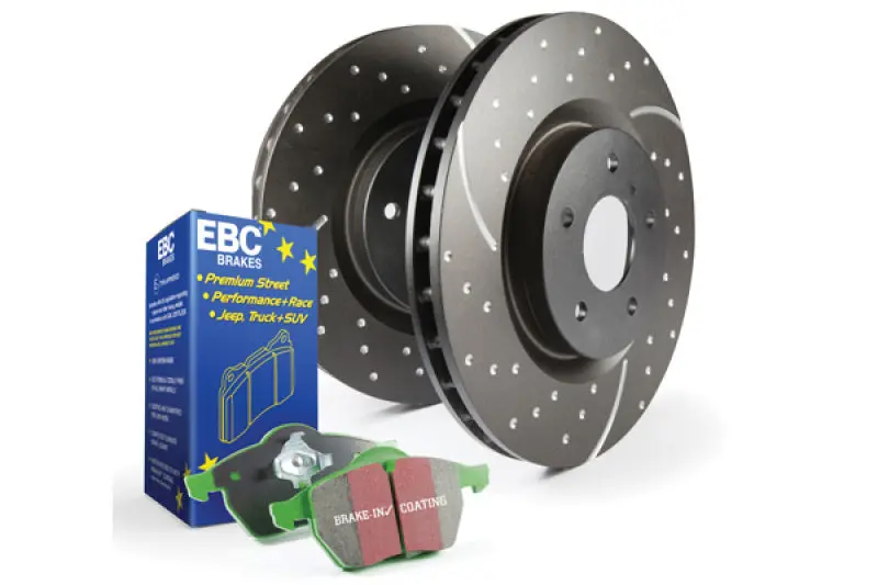 Ebc Greenstuff Brake Pads And Gd Series Rotors – S10 Performance Kit 1