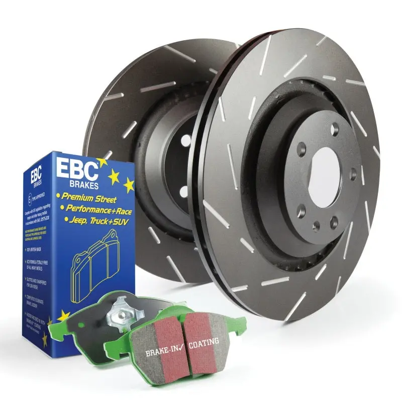 Ebc Greenstuff S2 Brake Kit – Street-Focused Pads & Usr Rotors 1