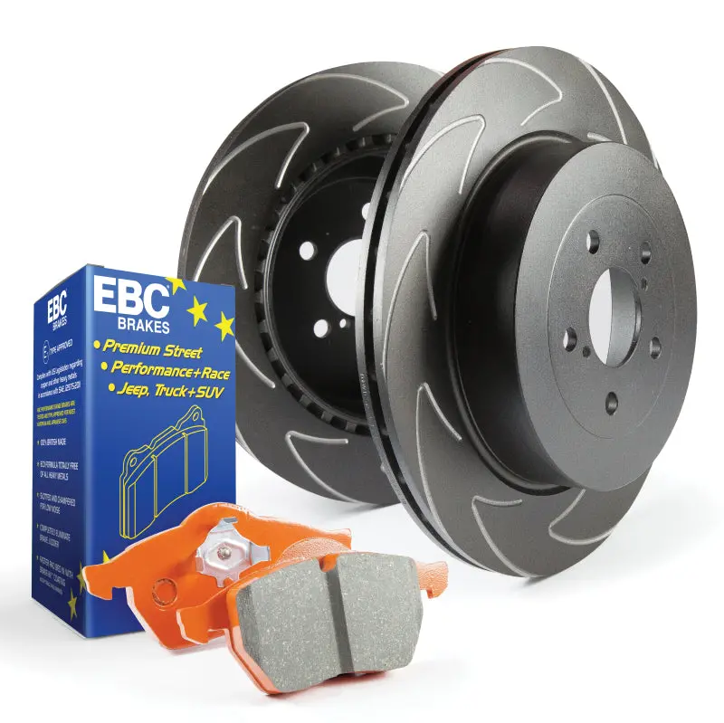 Ebc Orangestuff Brake Pad And Bsd Rotor Kit — High-Performance Street & Track Package 1