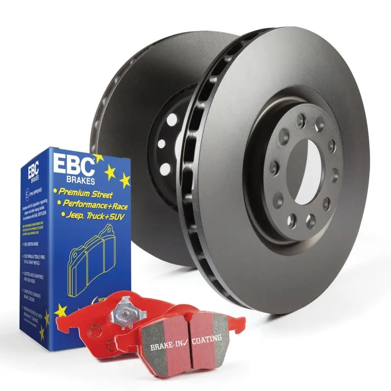 Ebc Redstuff Brake Pad & Rk Series Rotor Kit – High-Performance Street & Track Combination 1