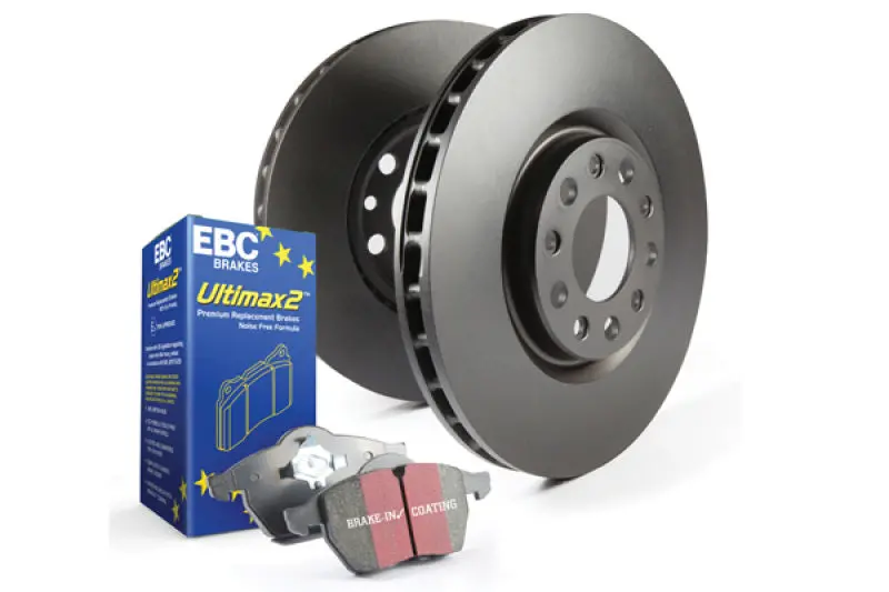 Ebc Ultimax Brake Pad And Rk Rotor Kit For Everyday Driving And Light Performance 1