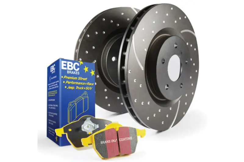 Ebc Yellowstuff High-Performance Brake Pad & Drilled Rotor Kit – S5 Series 1