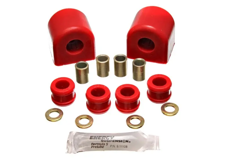 Energy Suspension Red Reusable Oe-Style Rear Sway Bar Brackets – 19Mm Od, Fits 1984–1996 Corvette 1