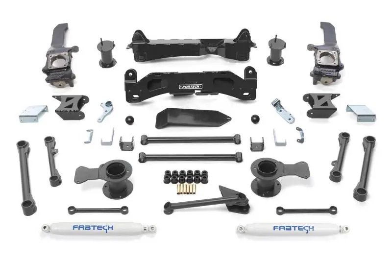 Fabtech 6-Inch Lift System – Basic Suspension Kit With Performance Shocks For 2006–2009 Toyota Fj Cruiser 4Wd 1