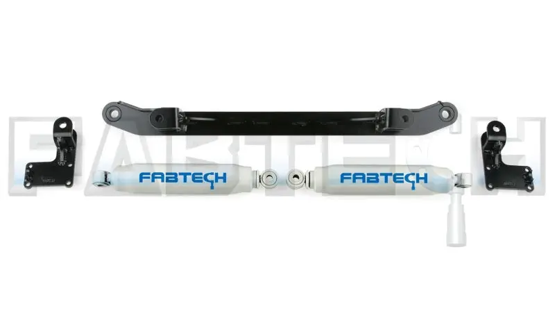 Fabtech Dual Steering Stabilizer Kit – Performance Tuned For 2001–2010 Gm 2500Hd/3500Hd 2Wd & 4Wd Trucks 1