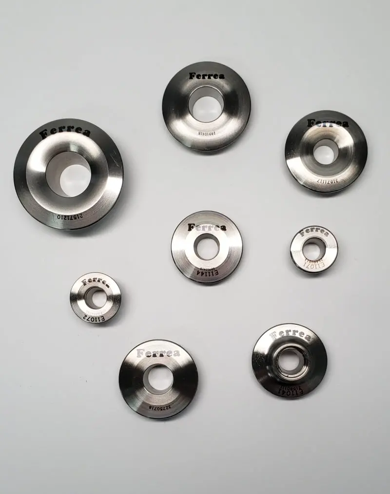 Ferrea Pro Cnc Titanium Valve Retainers For Honda – Double-Spring, 7-Degree Design (16-Piece Set) 1