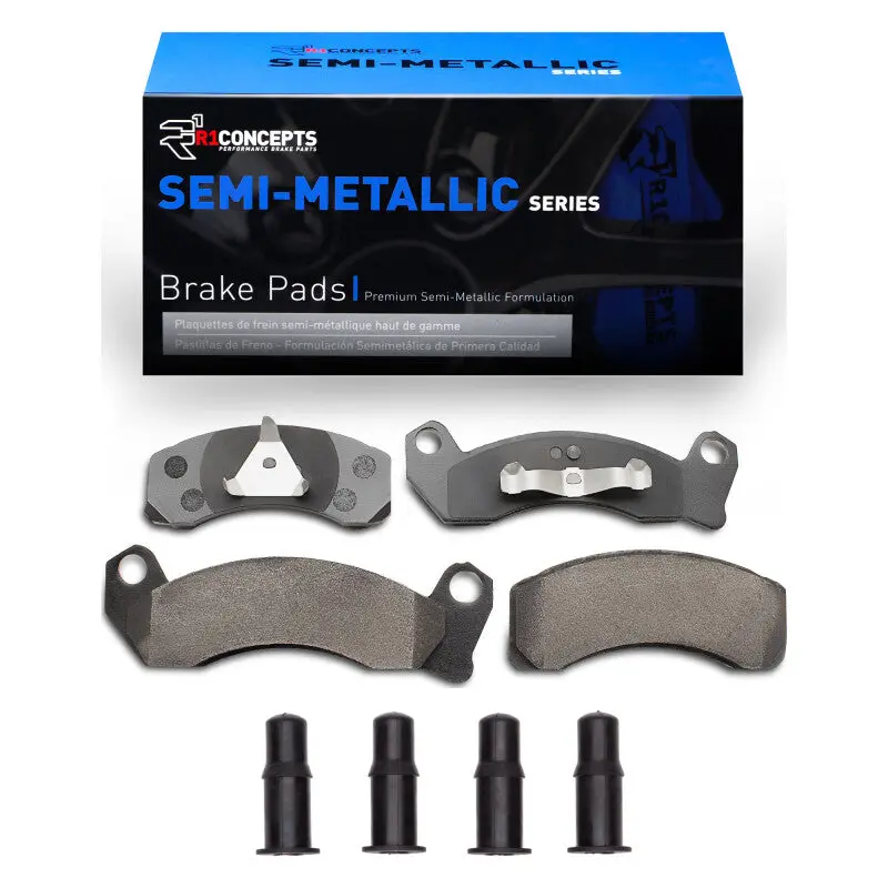 Ford Mustang R1 Front Brake Pad & Hardware Kit – Semi-Metallic (1987–1993) 1