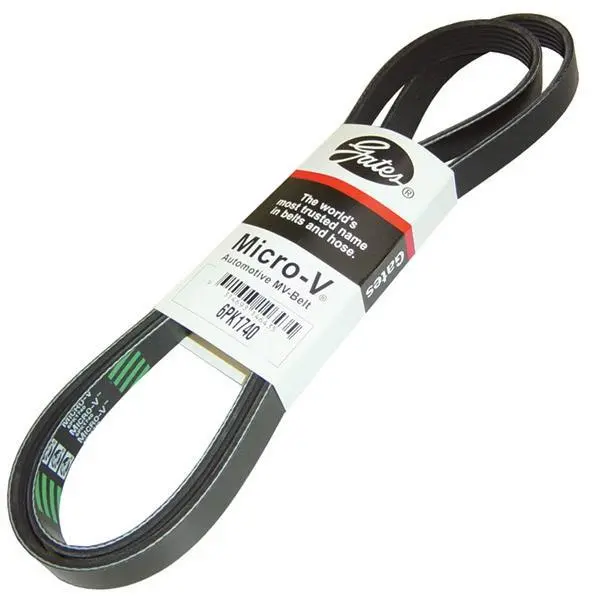 Gates Micro-V Belt For 2005–2007 Freightliner Mt45/Mt55/Xc With 4.3L Or 8.9L Fleetrunner Engines 1