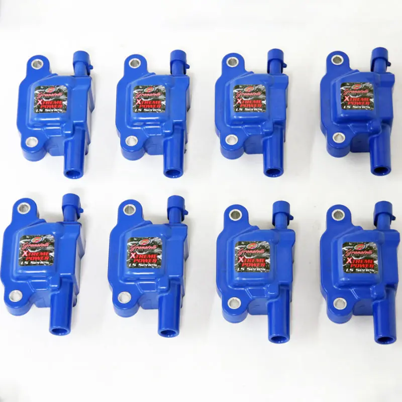 Granatelli High-Performance Ignition Coil Pack Set – Blue, Fits Gm Ls1 Through Lsa Engines (2005–2013) 1