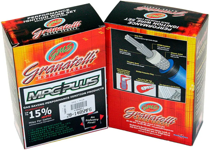 Granatelli Performance Ignition Wire Set – 1985–1988 Dodge Colt 1.6L 4-Cylinder 1