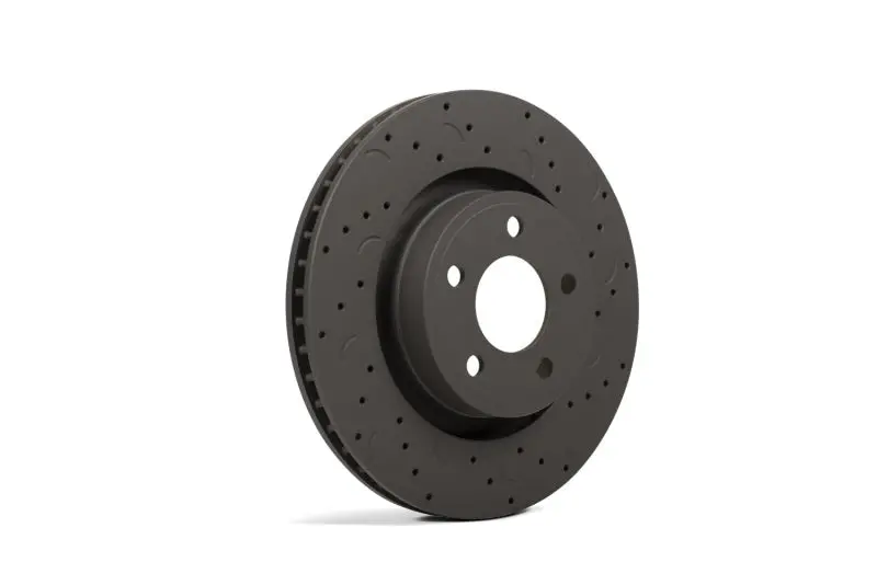 Hawk Talon Drilled & Slotted Front Brake Rotors For 2001 Mustang Gt Bullitt 1