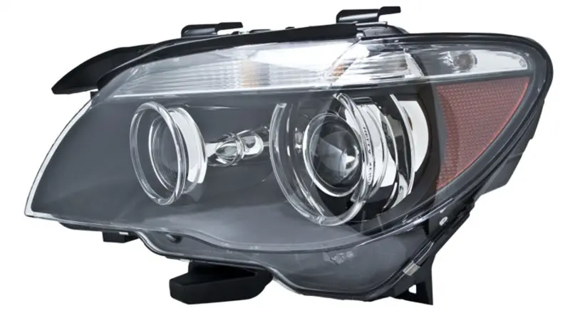 Hella Bi-Xenon Headlight Assembly – Left Side With Clear Turn Signal For 2002–2007 Bmw 7 Series (E65/E66) 1