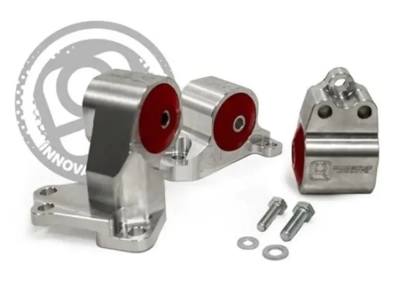 Innovative Motor Mounts For 1996–2000 Honda Civic B/D Series – Billet Steel Construction, 95A Durometer Bushings 1
