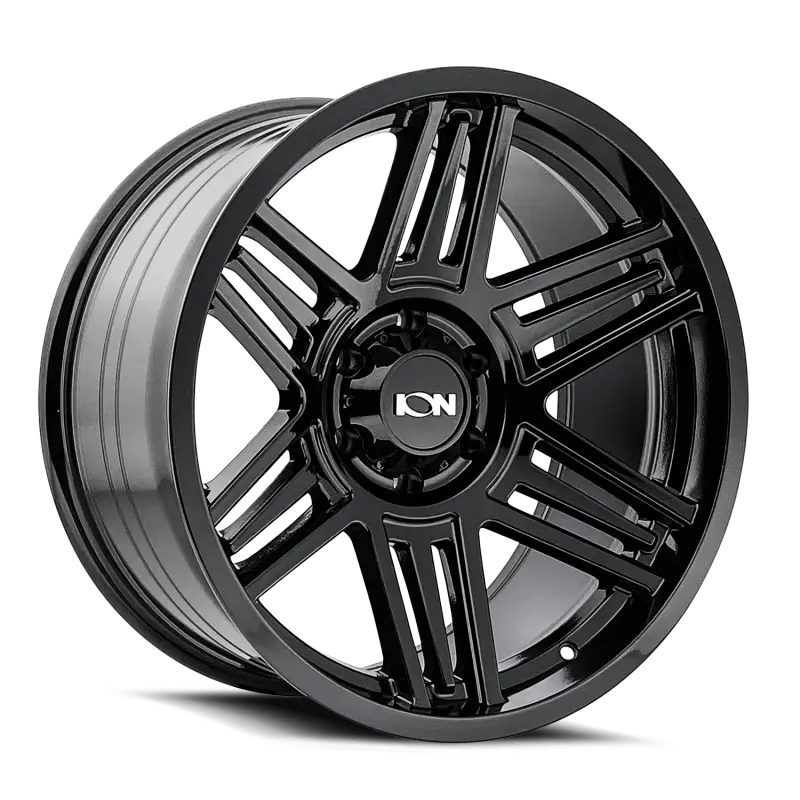 Ion Type 147 Gloss Black Alloy Wheel – 17X9", 5X127 Bolt Pattern, Zero Offset, 78.1Mm Hub Bore 1