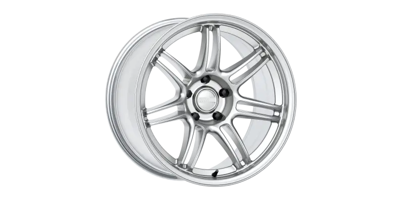 Kansei K17H Seven Hyper Silver Alloy Wheel – 18×9, 5×120, 22Mm Offset, 72.56Mm Bore 1