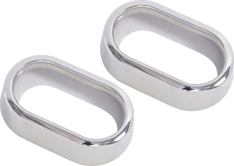Kentrol Polished Silver Interior Door Handle Bezels – Pair For 2007–2010 Jeep Wrangler Jk 1