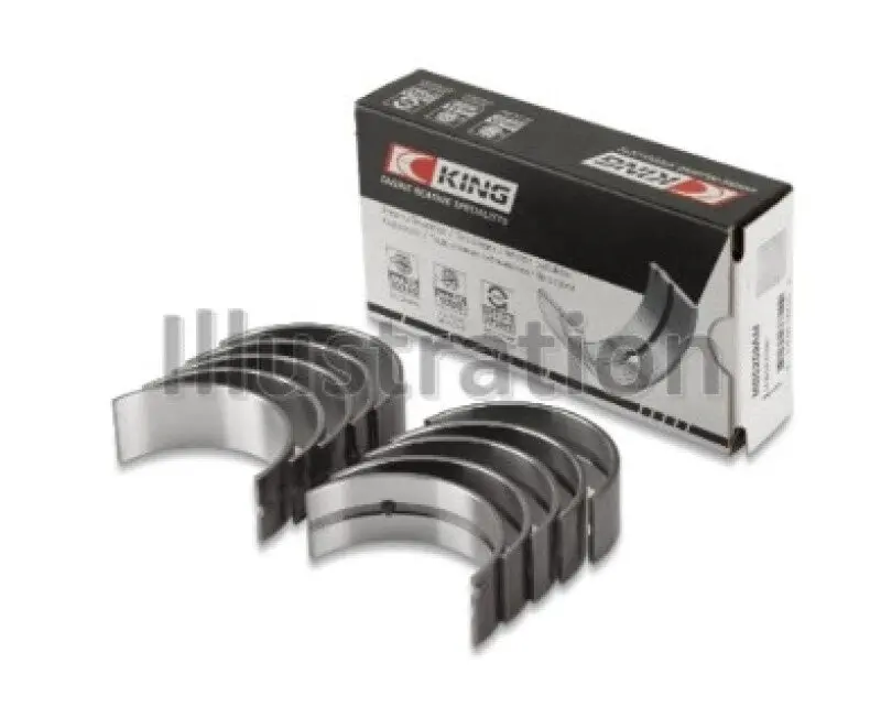 King Engine Bearings Main Bearing Set – Oversized +1.0Mm, Designed For Toyota 3S-Gte Engine 1