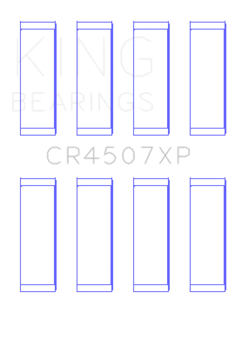 King Performance Rod Bearing Set – Std Size For Mazda L3-Vdt / Mzr Engines 1
