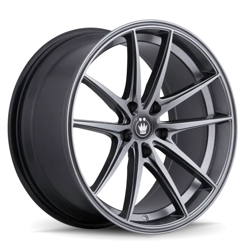 Konig Oversteer Opal Finish Alloy Wheel: 19X8.5", 5X112, +42Mm Offset 1
