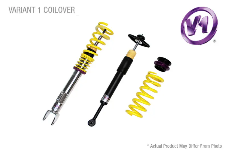 Kw Variant 1 Coilover Kit For 2007–2008 Audi Rs4 – Adjustable Ride Height & Damping 1