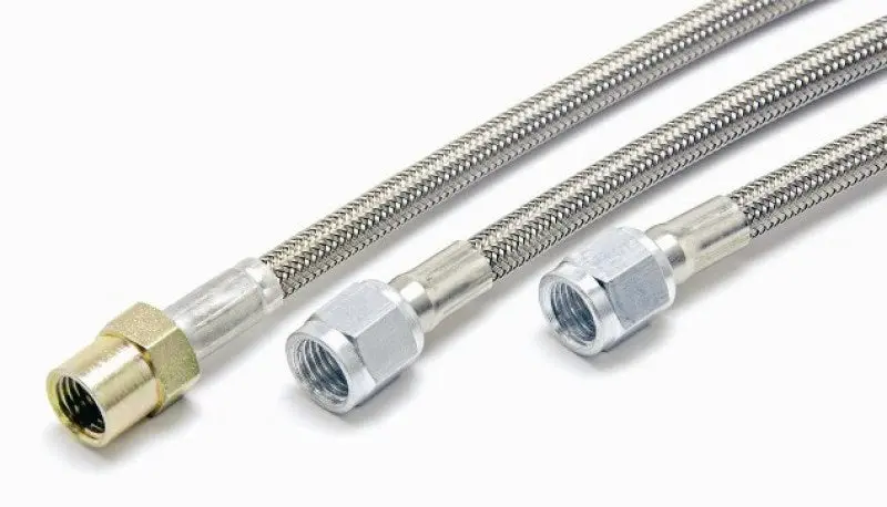 Mcleod Steel Braided Hydraulic Line – -4 An Female, 36" Length 1