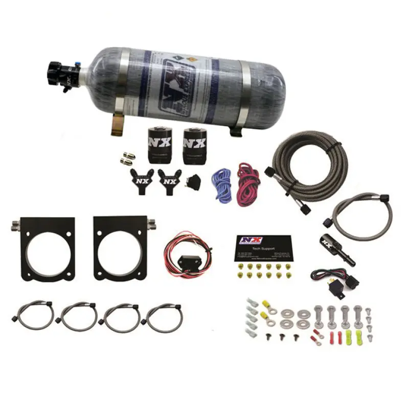 Nitrous Express Gen-V Nitrous Plate Kit For 2013–2017 Dodge Viper – 50–400 Hp Range With 12Lb Bottle 1