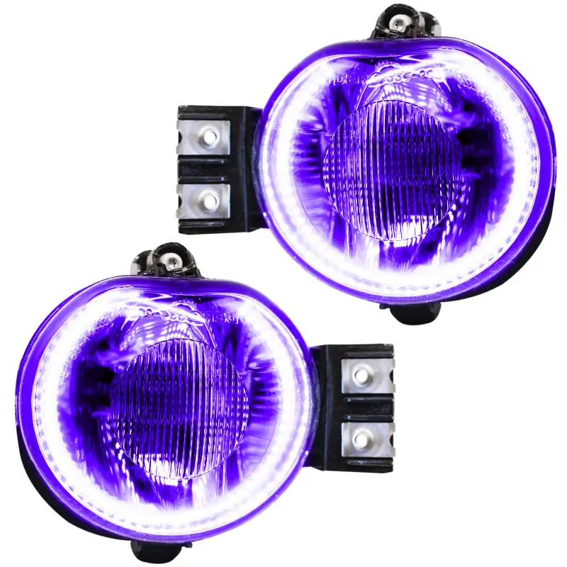 Oracle Lighting Pre-Wired Led Halo Fog Light Kit – Uv/Purple Accent, Fits 2006–2008 Dodge Ram 1