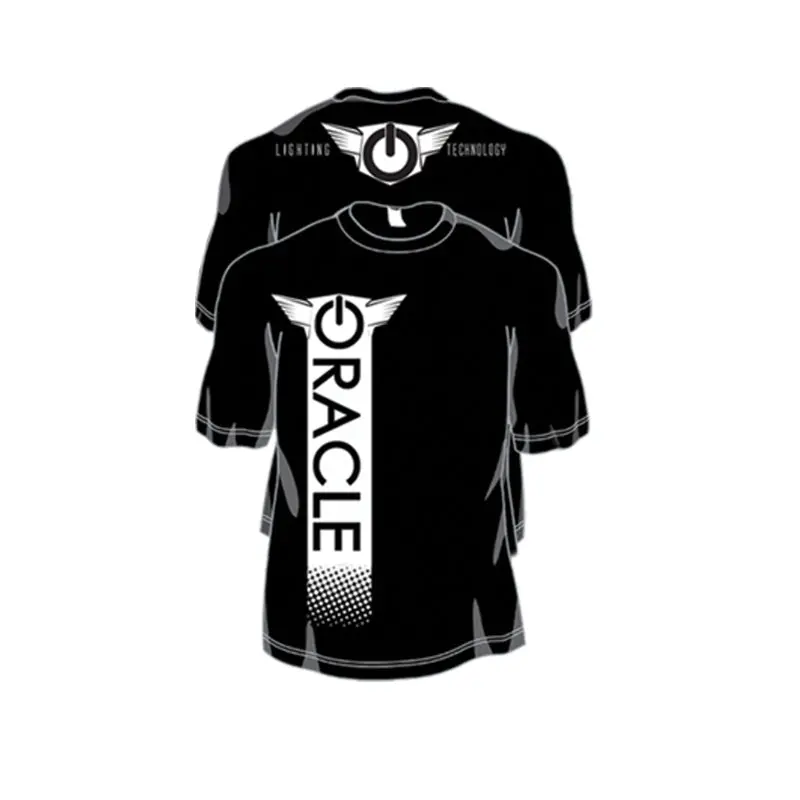 Oracle Motorsports Black Cotton T-Shirt – Medium Size 1