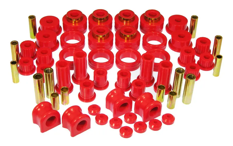 Prothane Total Suspension Bushing Kit – Red, For 1994–2001 Dodge Ram 2Wd 1