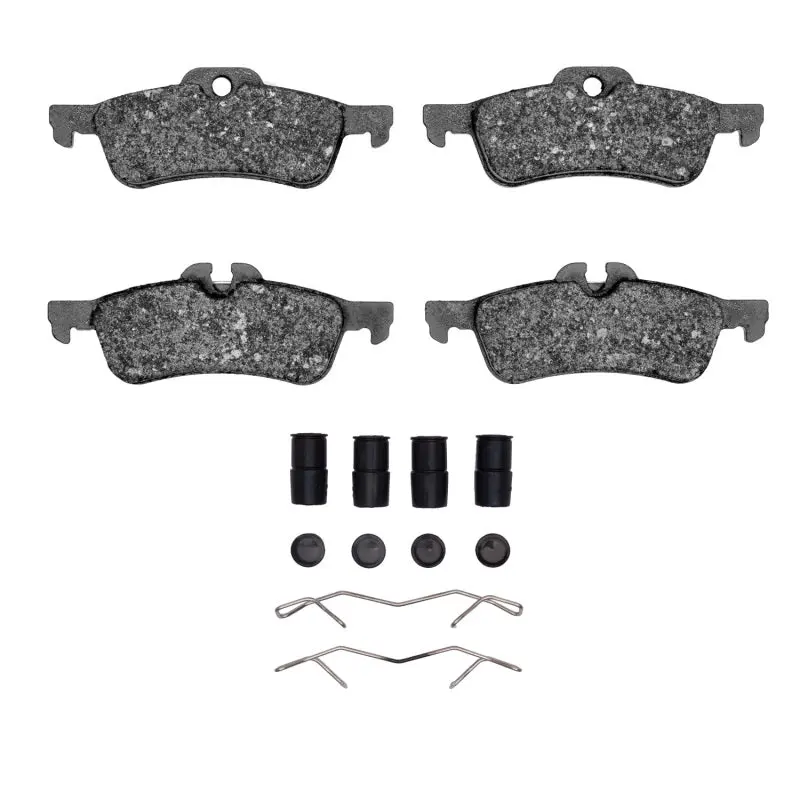 R1 Optimum Oe Rear Brake Pad & Hardware Kit For 2002–2008 Mini Cooper (Excluding Clubman) 1