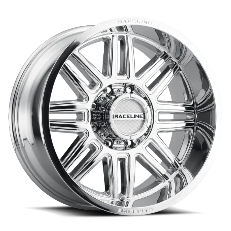 Raceline 948C Split-Design Alloy Wheel – 20X9", 8X165.1Mm Bolt Pattern, 18Mm Offset, 125.2Mm Center Bore, Chrome Finish 1