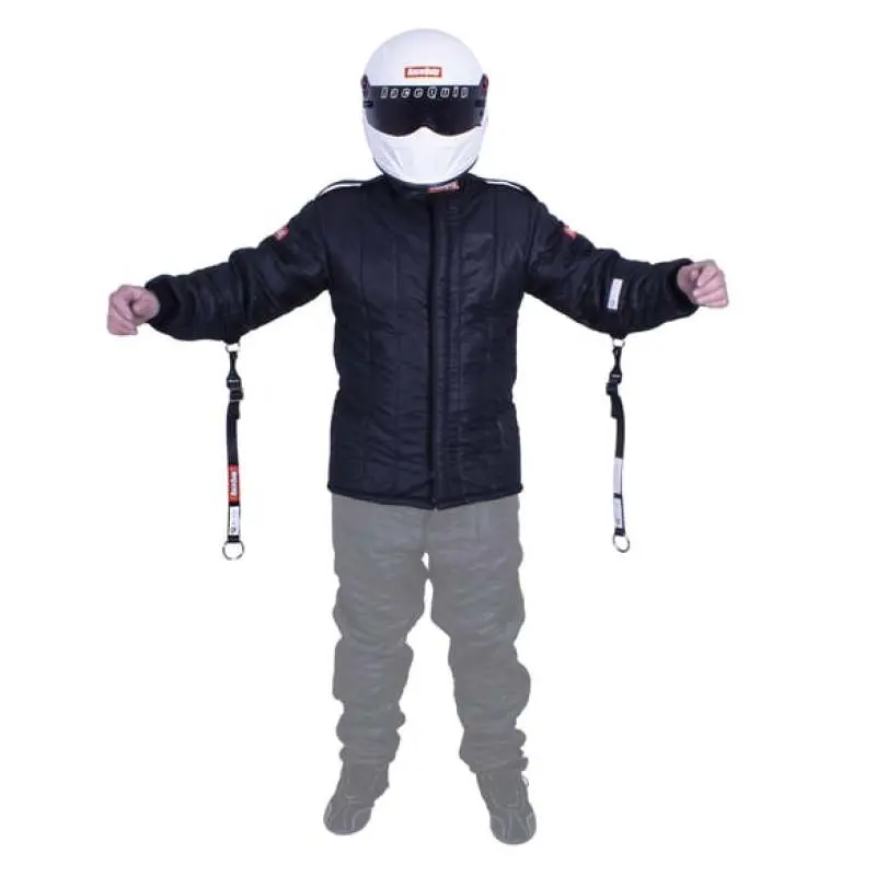 Racequip Sfi-15 Certified Racing Jacket – Black, Xl 1