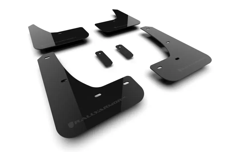 Rally Armor Ur Series Dark Grey Mud Flaps With Black Logo – Fit 2024 Tesla Model 3 Highland 1
